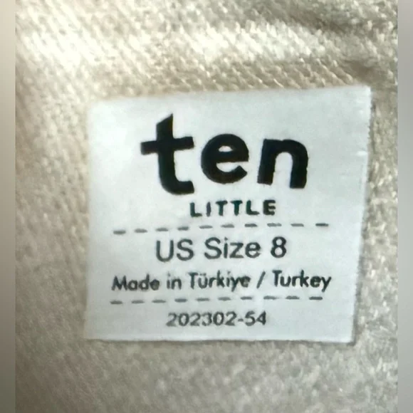 Ten Little Toddler Size 8 Green Velcro Shoes - Picture 4 of 4